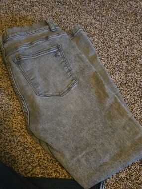 Womens  Slim Fit Grey Jeans From DL1961